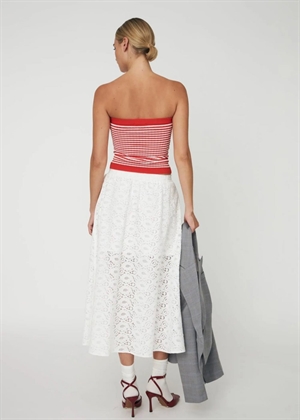 Cotton lace skirt White Stella Nova 